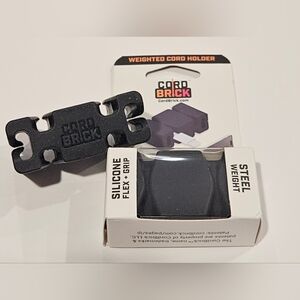 (2) CordBricks Weighted Cord Holder Cell Phone Ear Bud Organizer Travel NEW